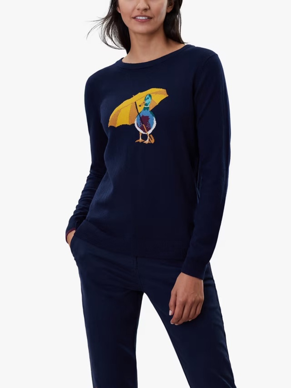 Joules Miranda Duck Intarsia Sweater